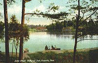 Lake Ottosee at Chilhowee Park circa 1915