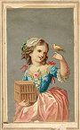 Girl with Bird