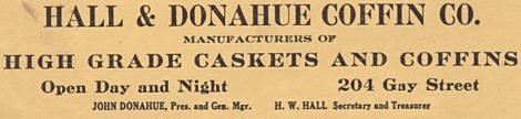 Hall & Donahue letterhead